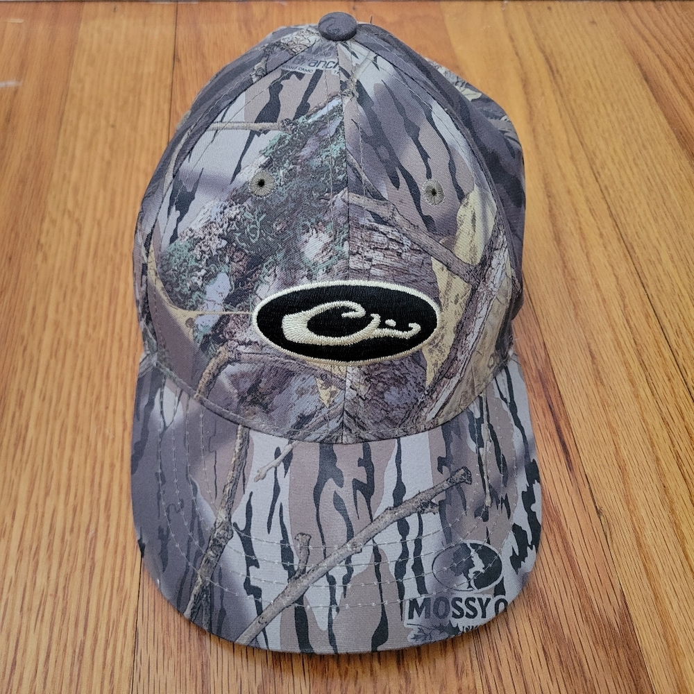 Drake Waterfowl Mossy Oak Unisex Camo Hunting Ball Cap Hat Adjustable Womens Men - Picture 2 of 6